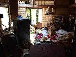 ゴミ屋敷の様子 