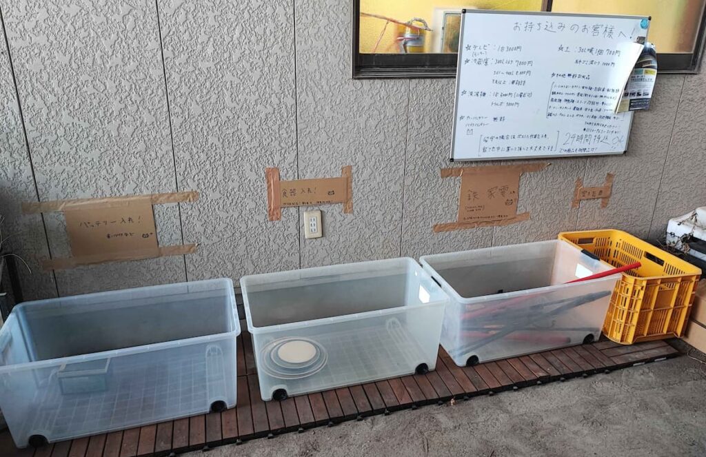 (株)みらいネットワーク敷地内 回収ボックス