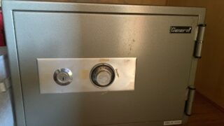 実際の金庫の写真