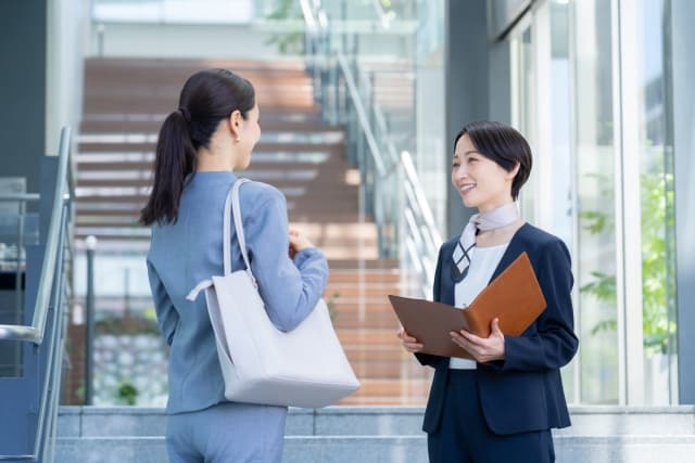 接客シーンの写真